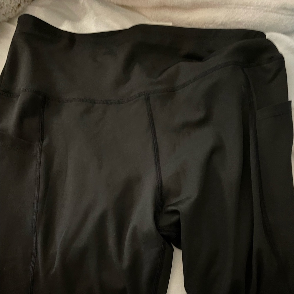 Black loose loungewear pants